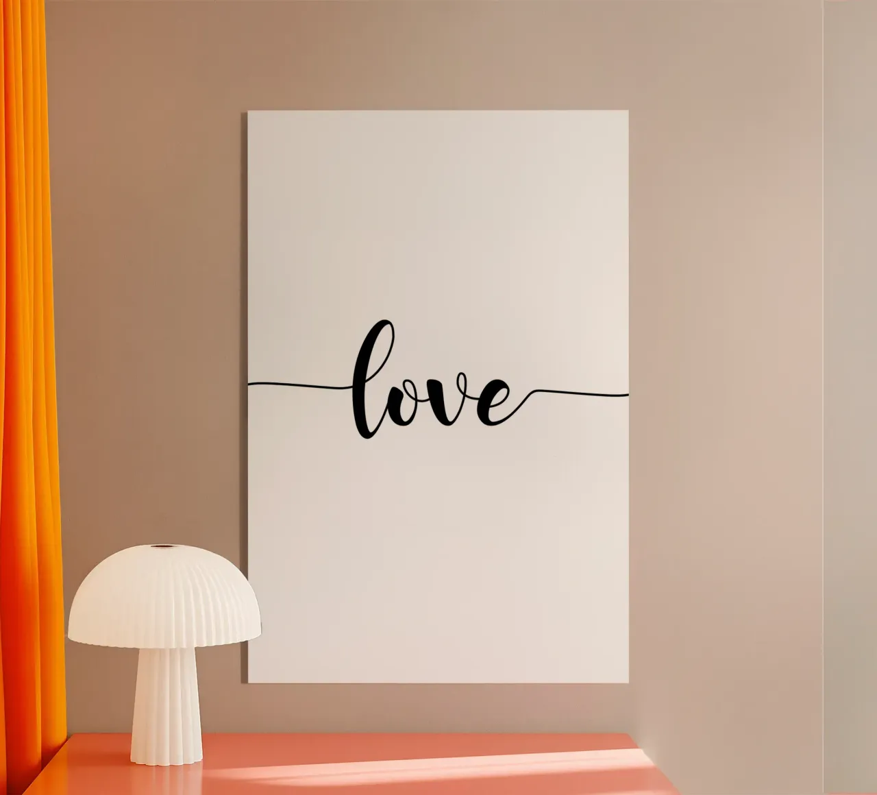 L'amore plexiglass da Shark Printables