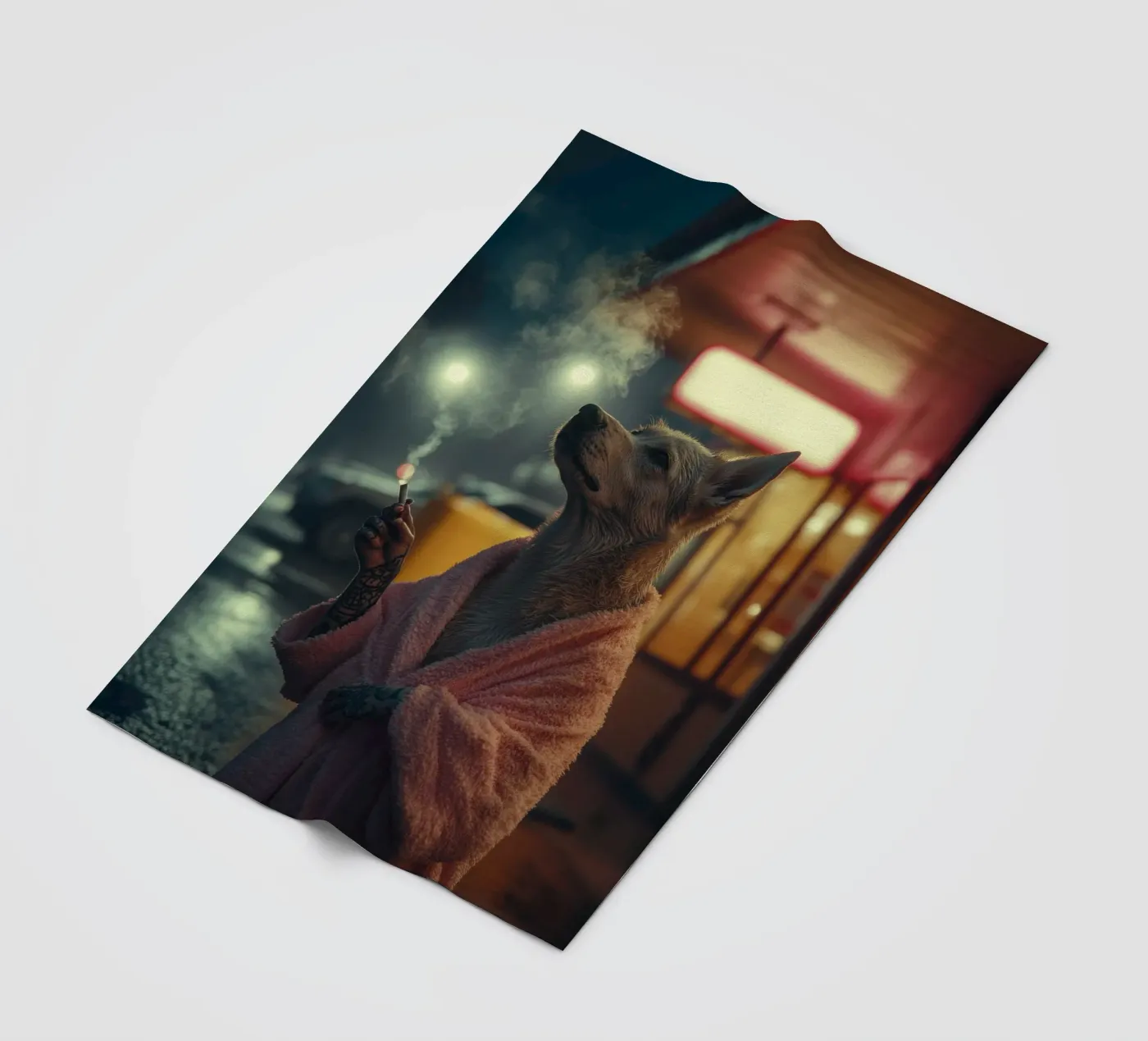 Miles coperta in pile da Affiches Chien Originales – Dogland