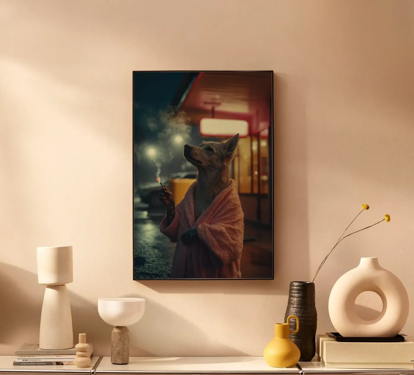 Miles plexiglass da Affiches Chien Originales – Dogland