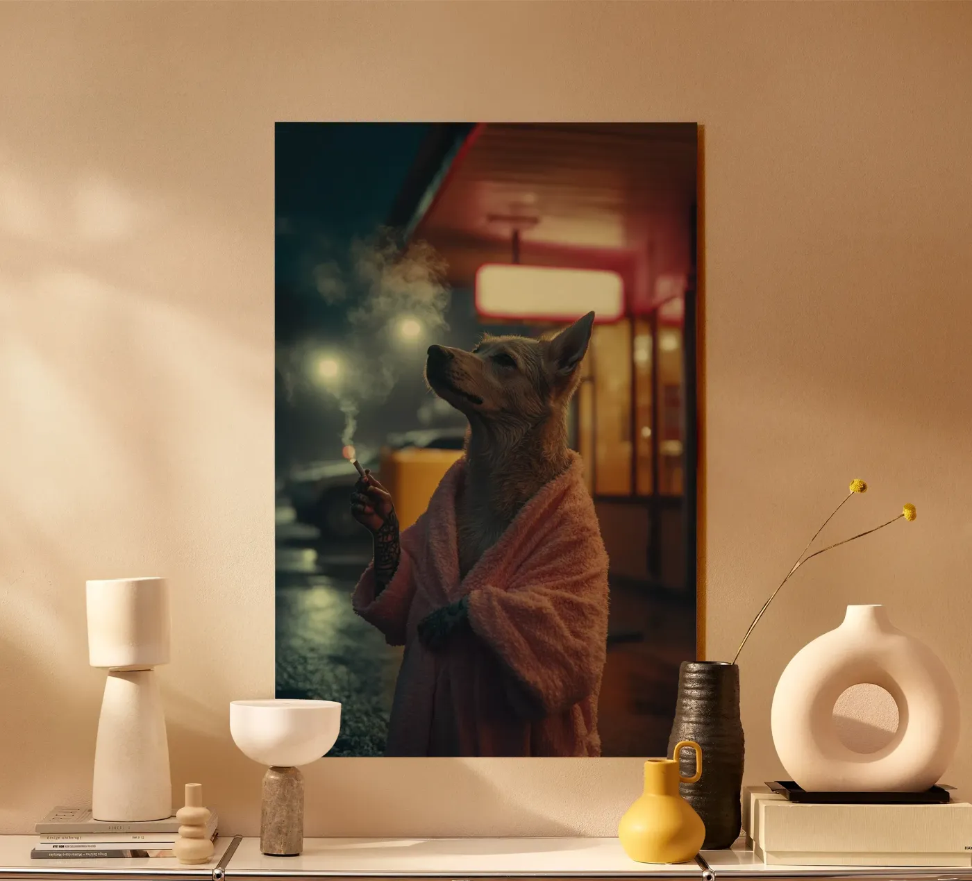 Miles plexiglass da Affiches Chien Originales – Dogland