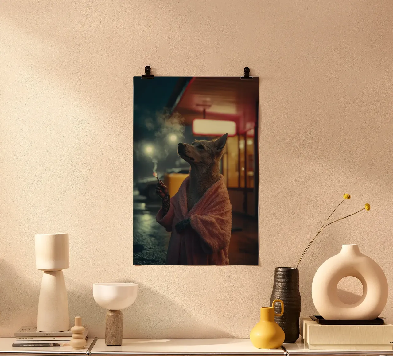 Miles poster da Affiches Chien Originales – Dogland