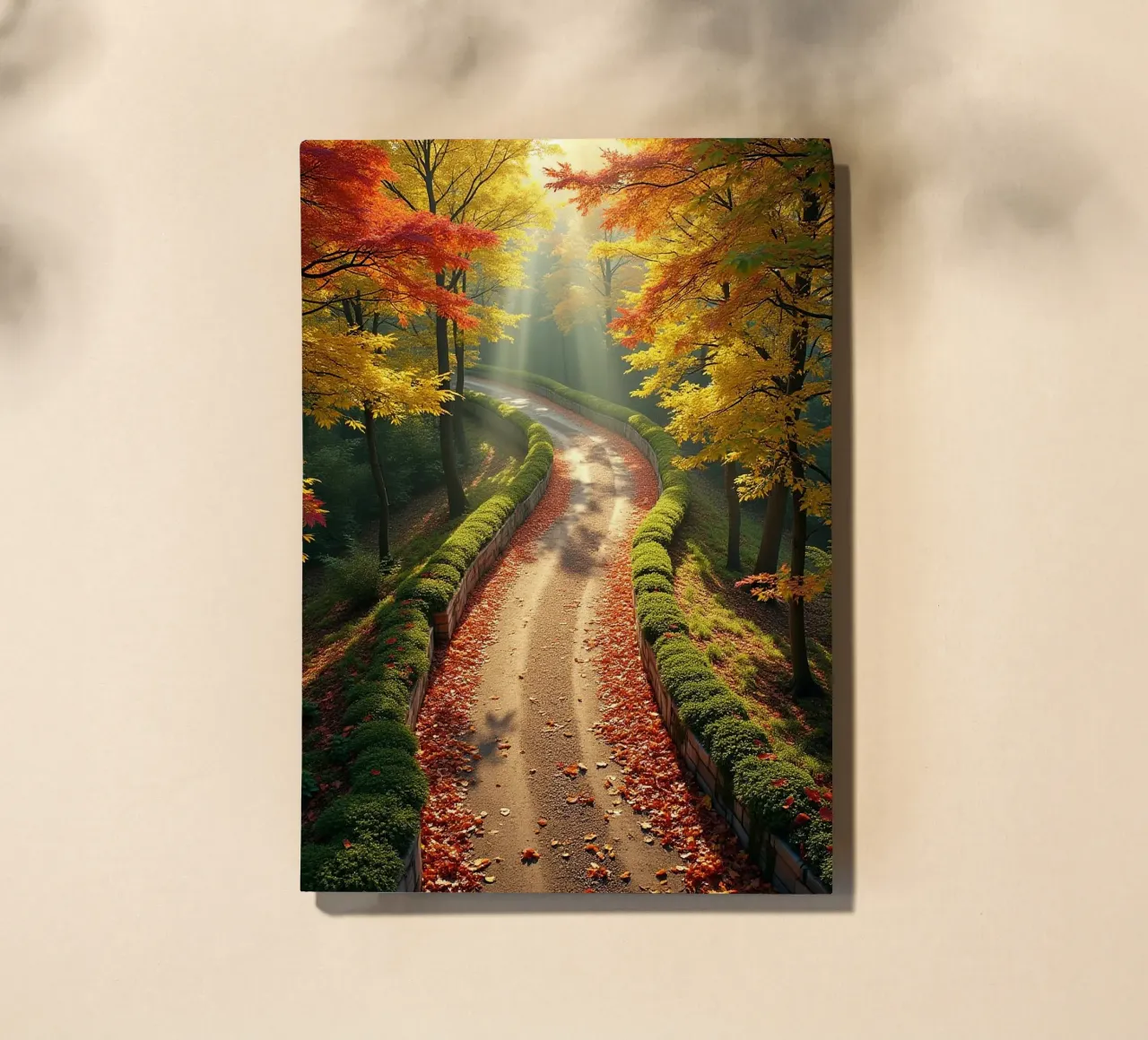 Forest_path_autumn_5 notebook by Fantasie & Mystikwelten by LK
