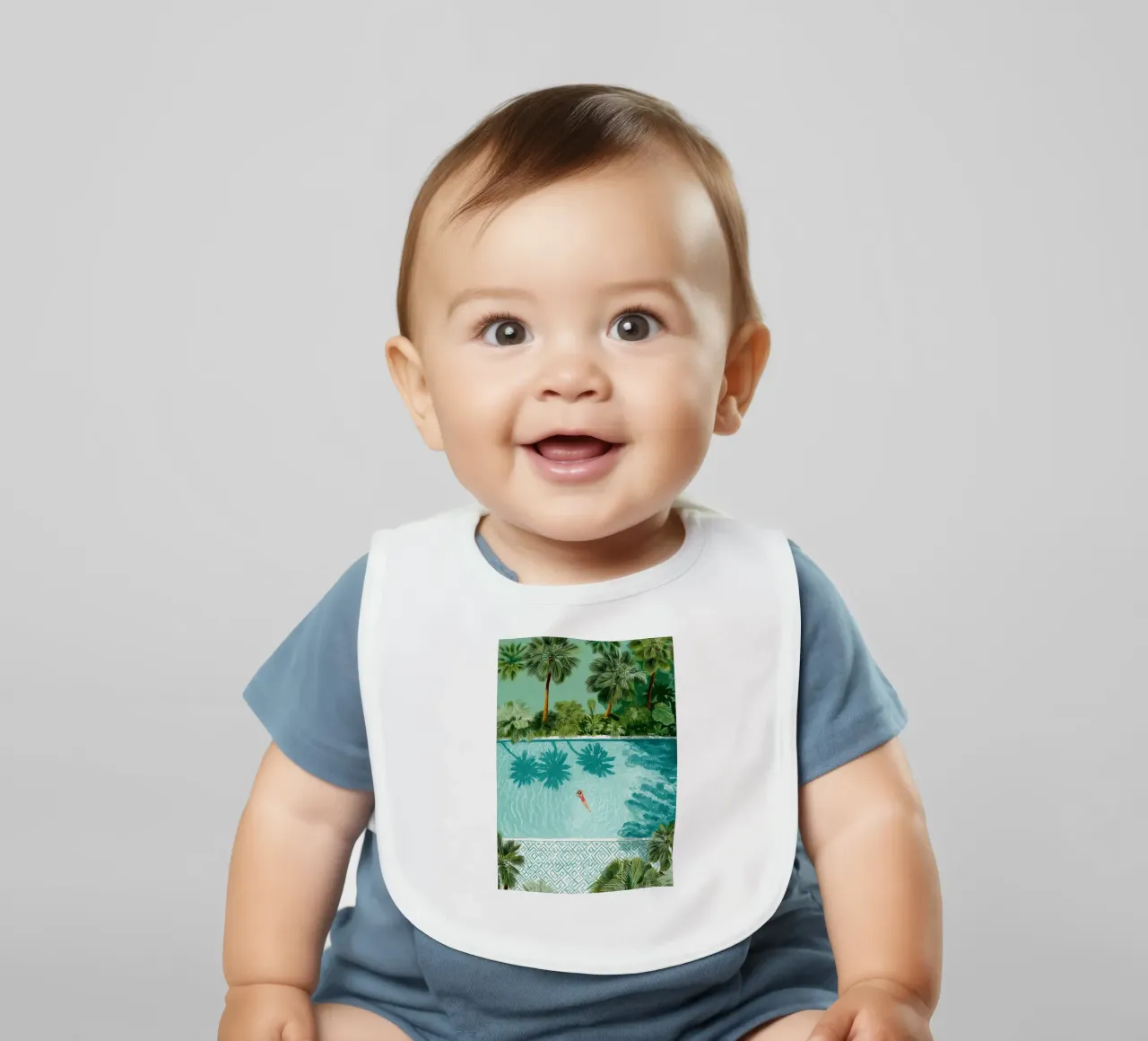 The Pool of Whispering Palms bavaglino da Clara August