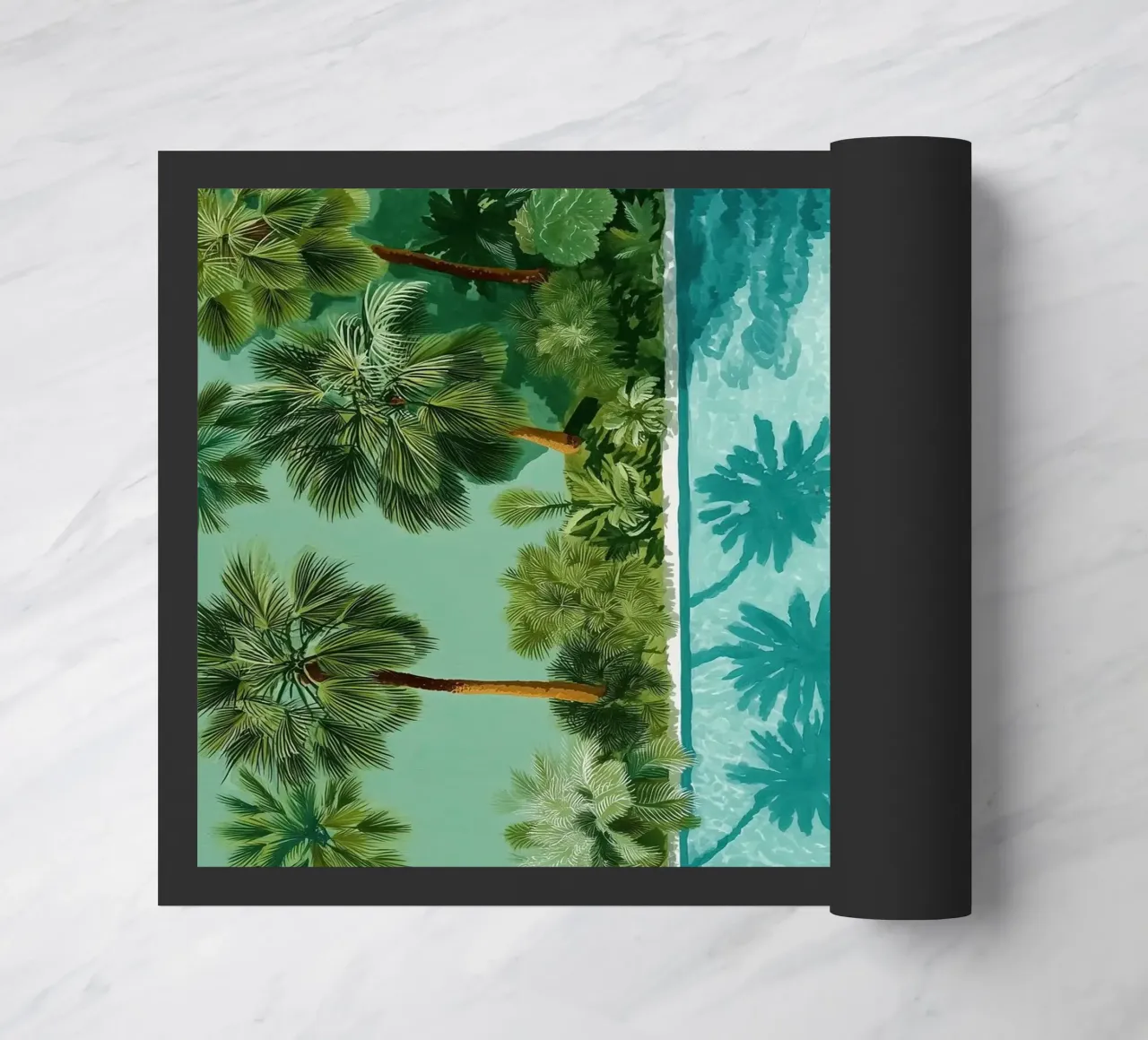 The Pool of Whispering Palms zerbino da Clara August