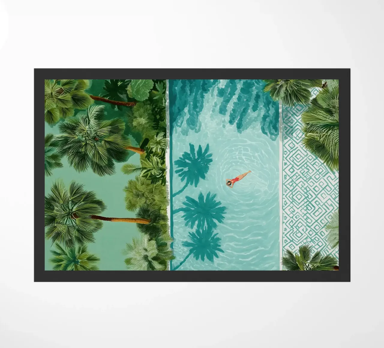 The Pool of Whispering Palms zerbino da Clara August