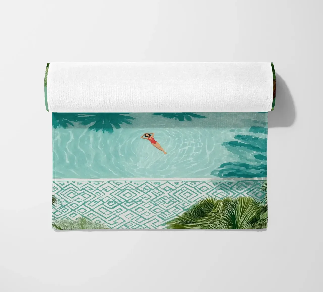 The Pool of Whispering Palms telo mare da Clara August