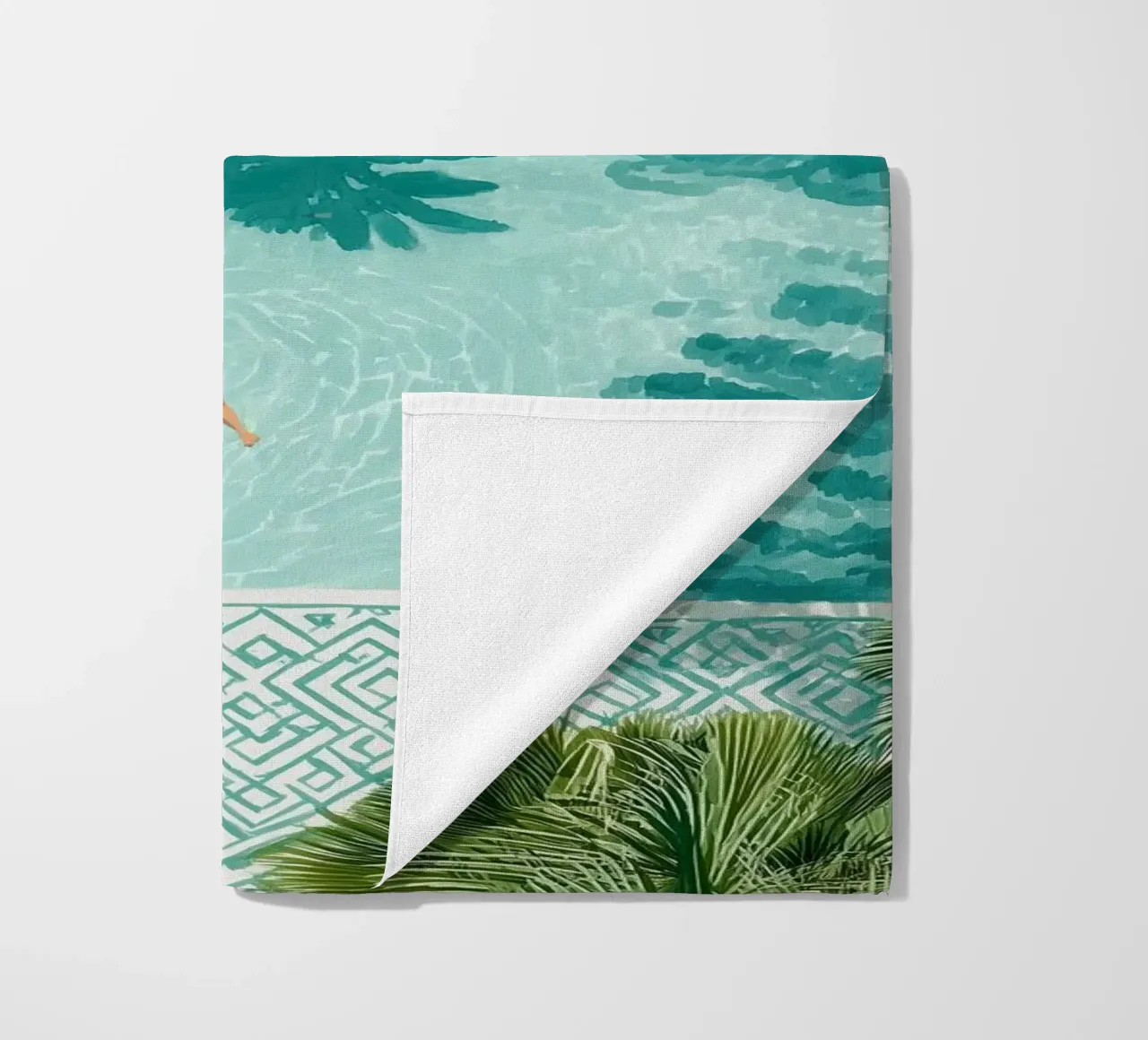 The Pool of Whispering Palms telo mare da Clara August