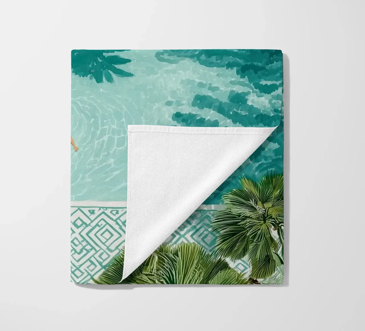 The Pool of Whispering Palms telo mare da Clara August