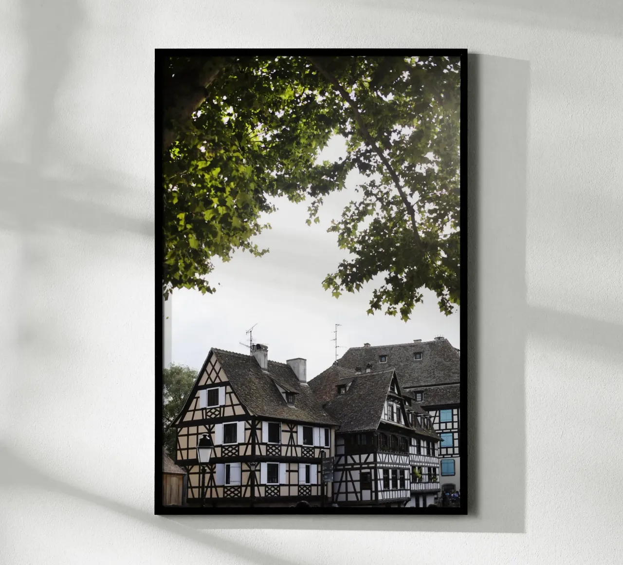 Case a graticcio a Strasburgo (Francia) carta hahnemühle da Simon Koy