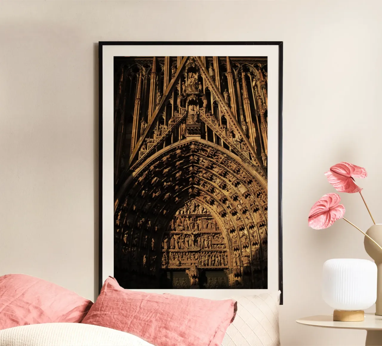 Cattedrale di Strasburgo, Francia carta hahnemühle da Simon Koy
