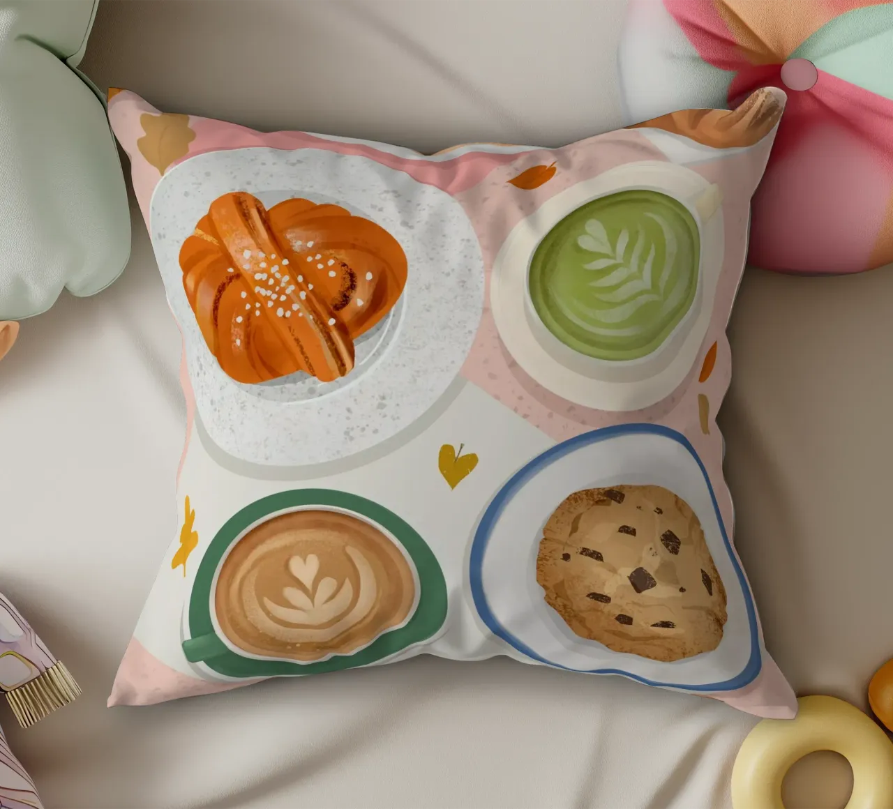Fika Time cuscino da PetrArts