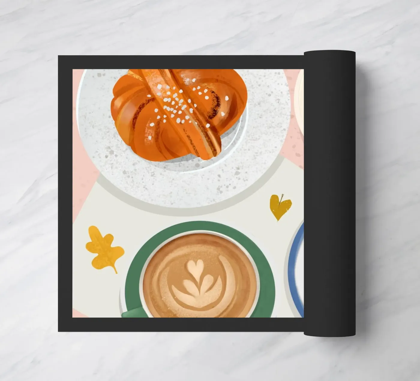 Fika Time doormat by PetrArts