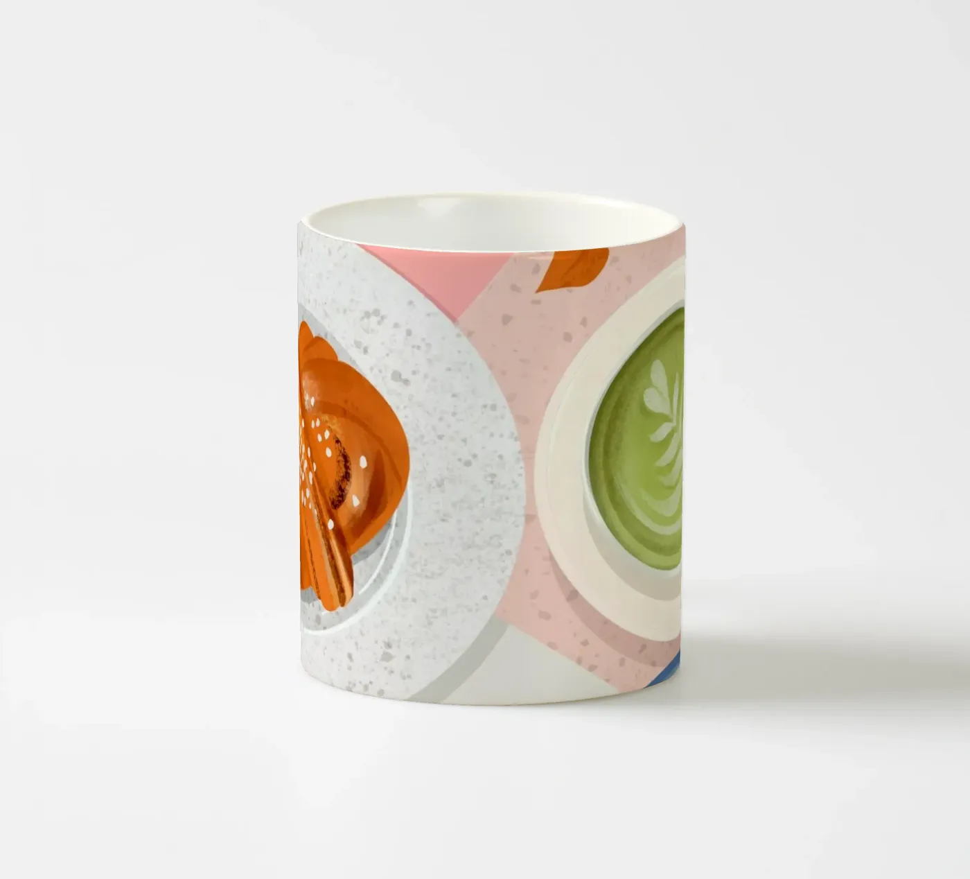 Fika Time ceramic mug by PetrArts