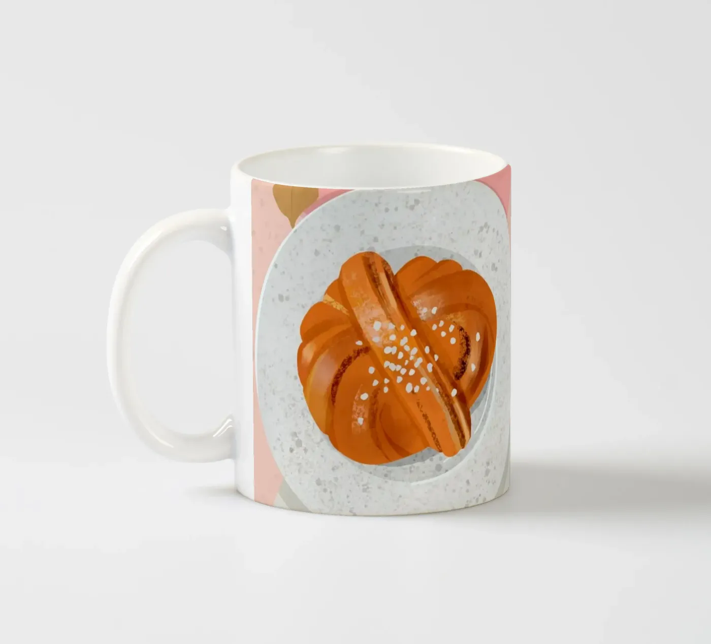Fika Time ceramic mug by PetrArts