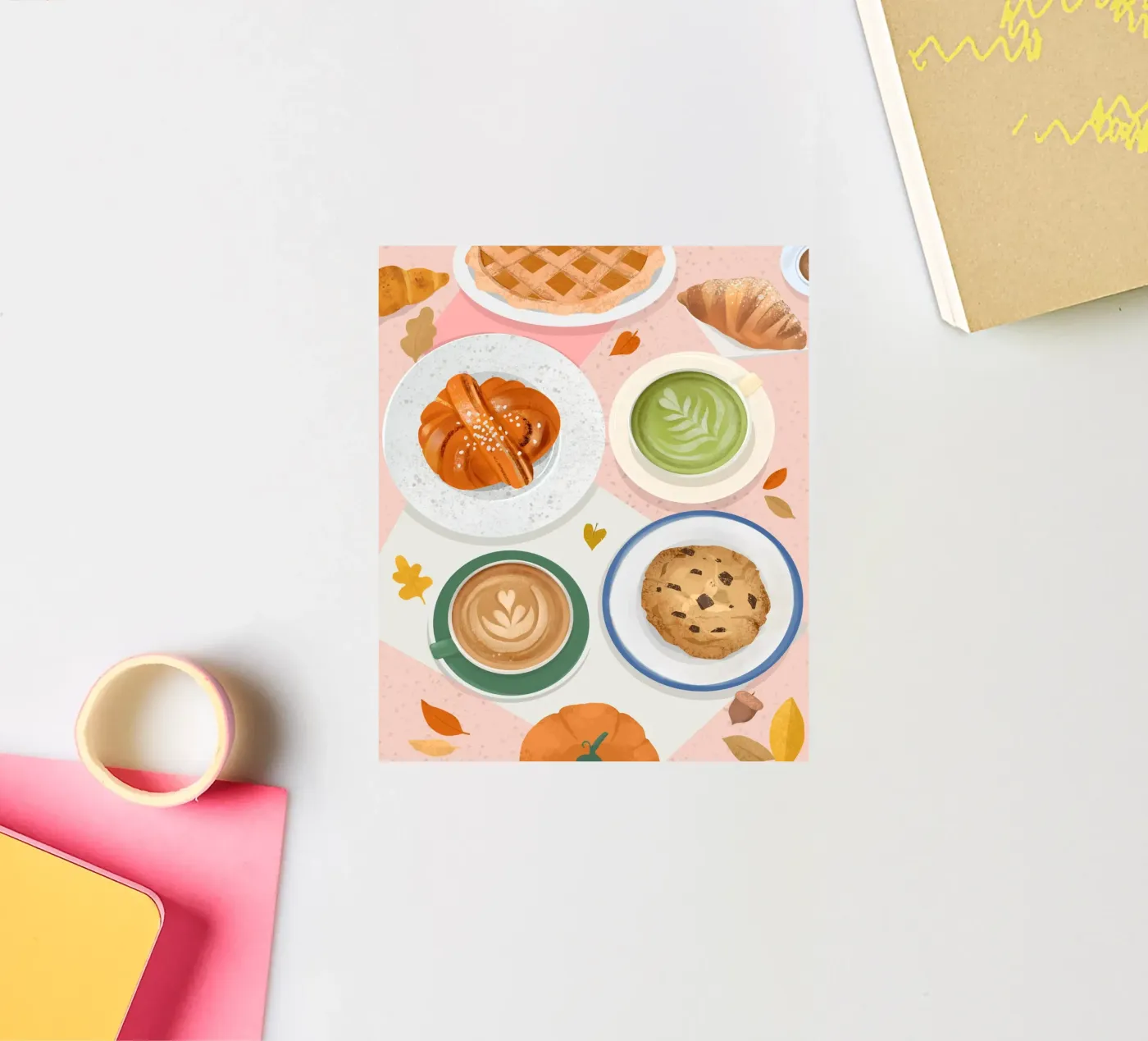 Fika Time sticker van PetrArts