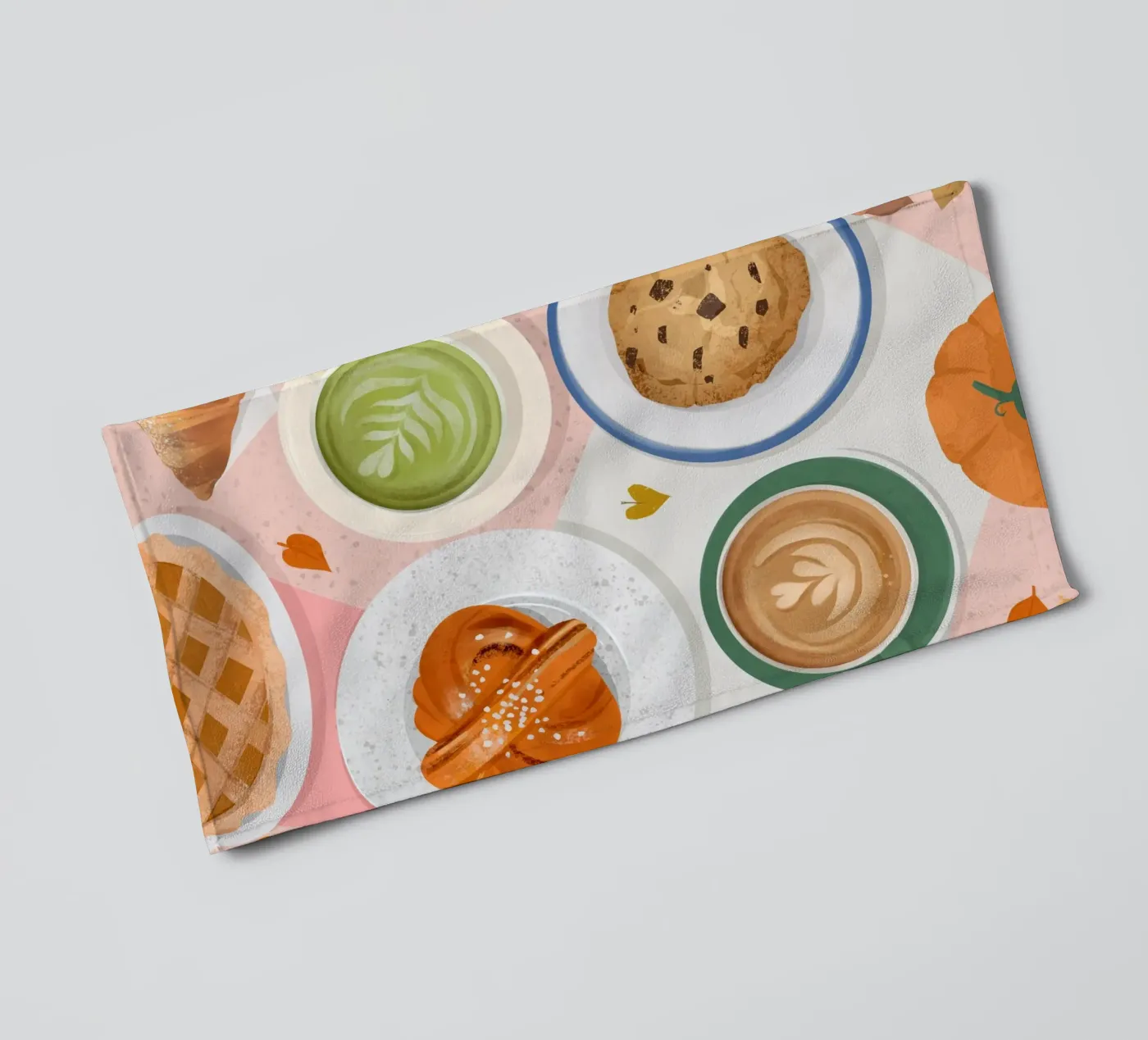 Fika Time badhanddoek van PetrArts