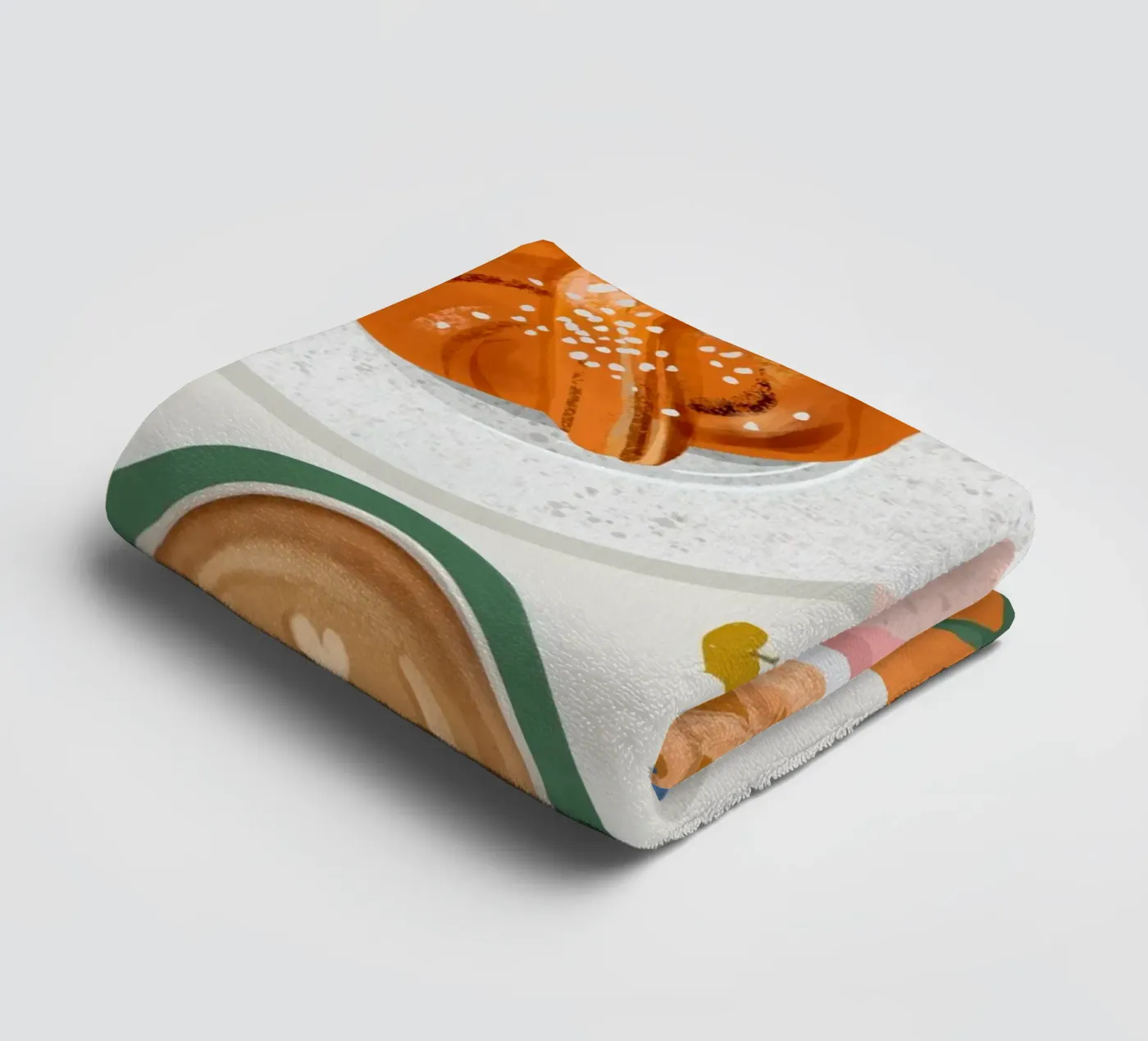 Fika Time badhanddoek van PetrArts