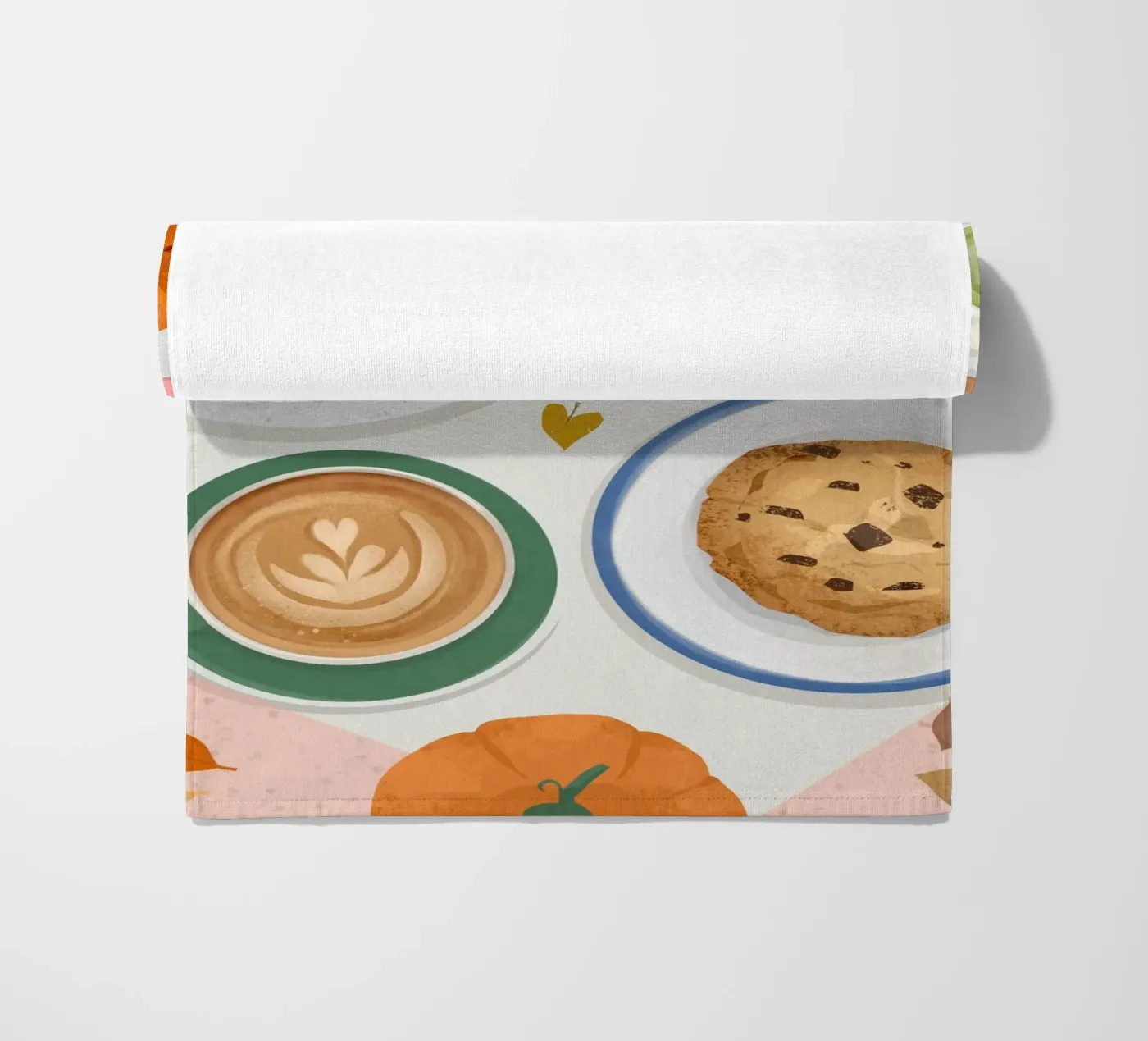 Fika Time strandhanddoek van PetrArts