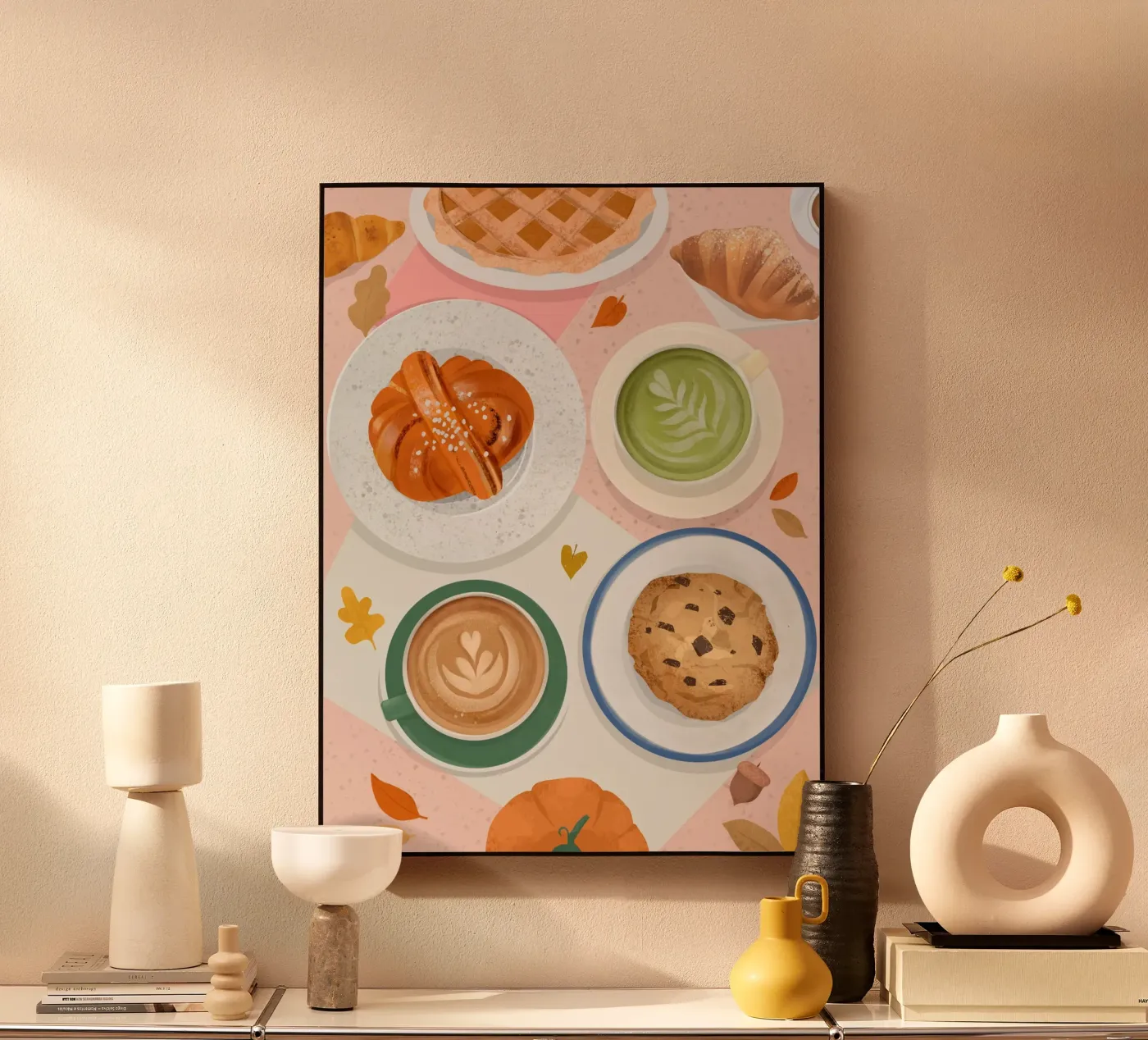 Fika Time Acryl-Glas von PetrArts