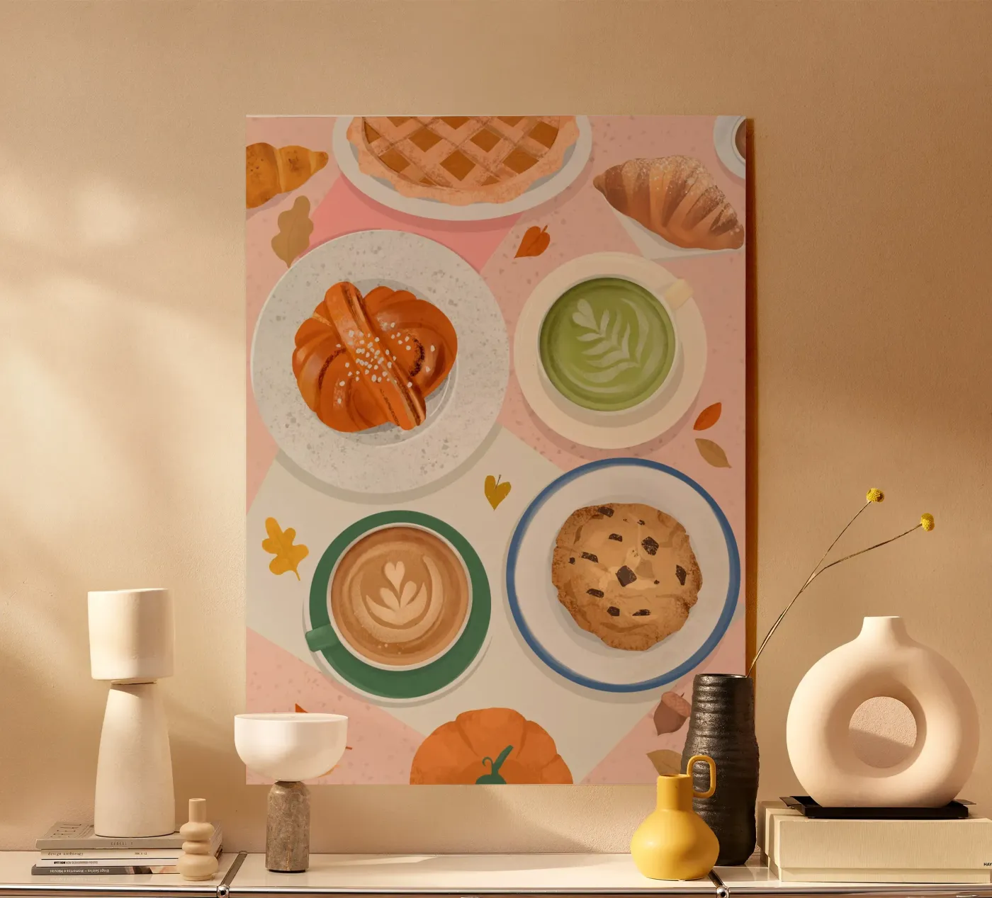 Fika Time Acryl-Glas von PetrArts