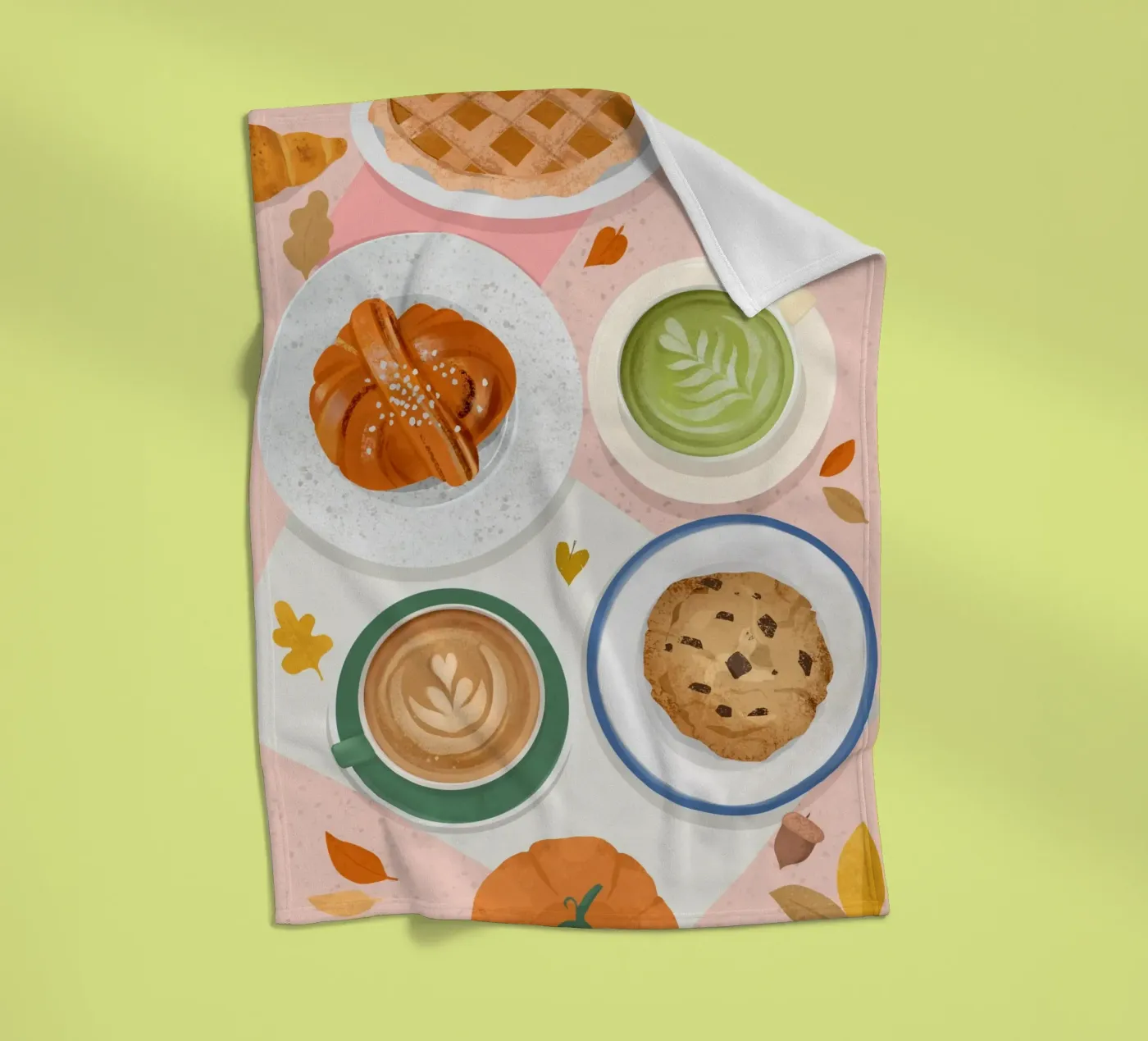 Fika Time fleecedeken van PetrArts