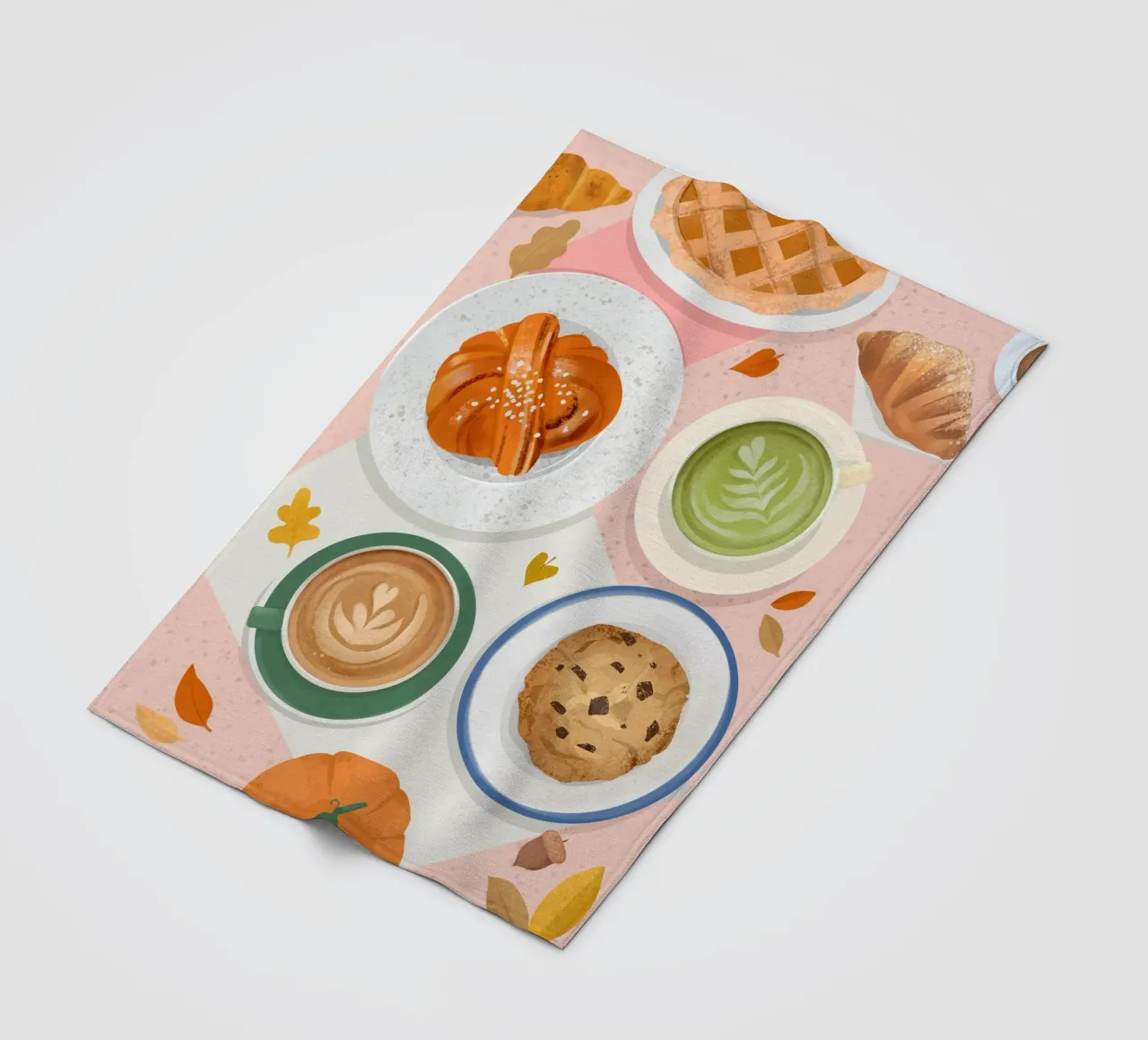 Fika Time Fleecedecke von PetrArts