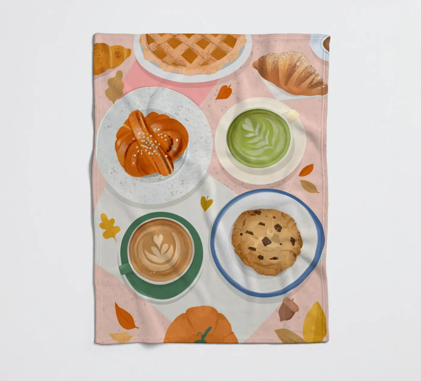 Fika Time fleecedeken van PetrArts
