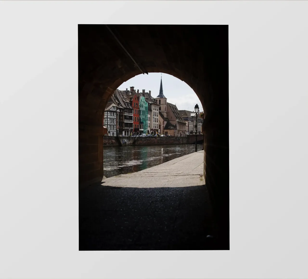 Strasburgo, Francia (Alsazia) pellicola backlit da Simon Koy