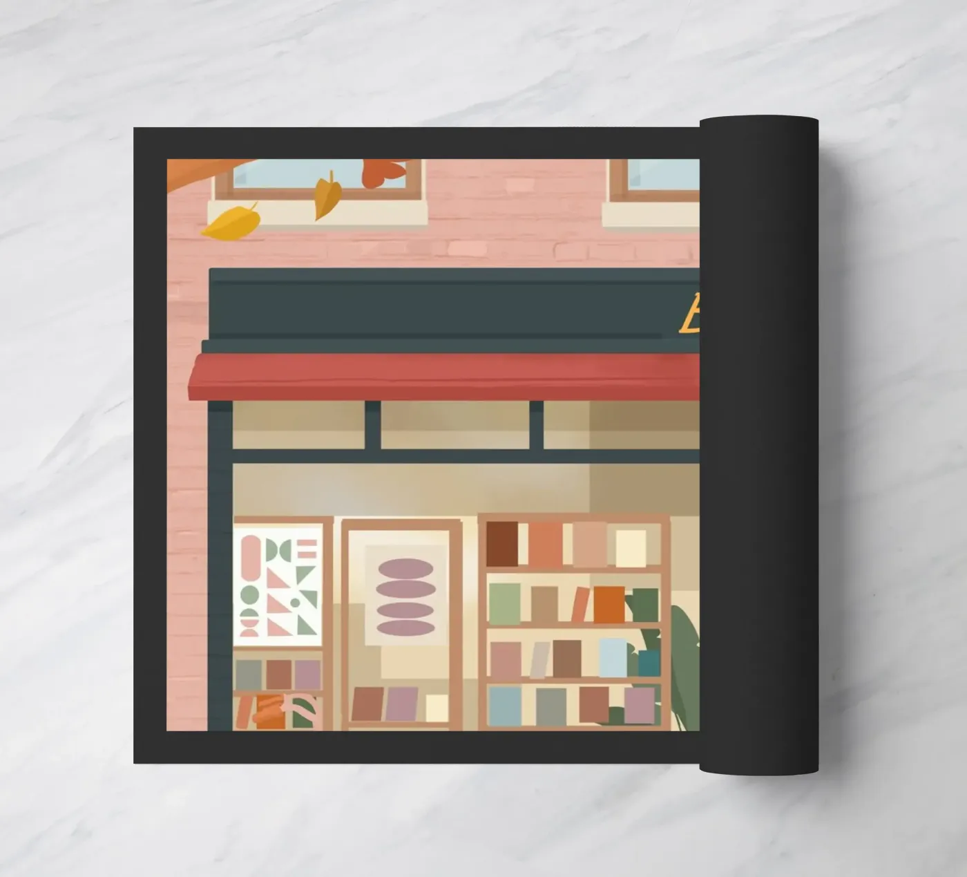 Bookstore doormat by PetrArts