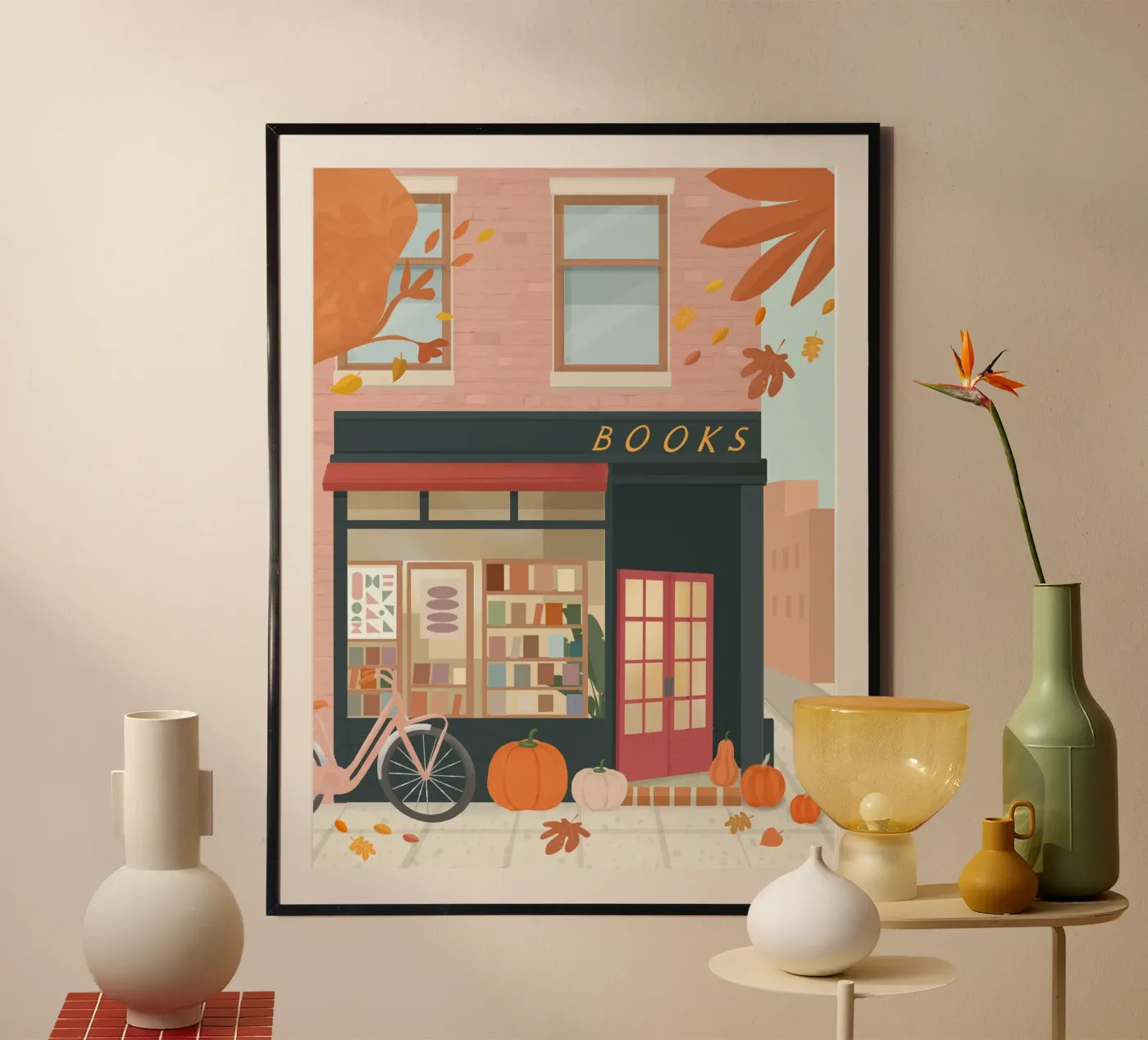 Bookstore poster van PetrArts