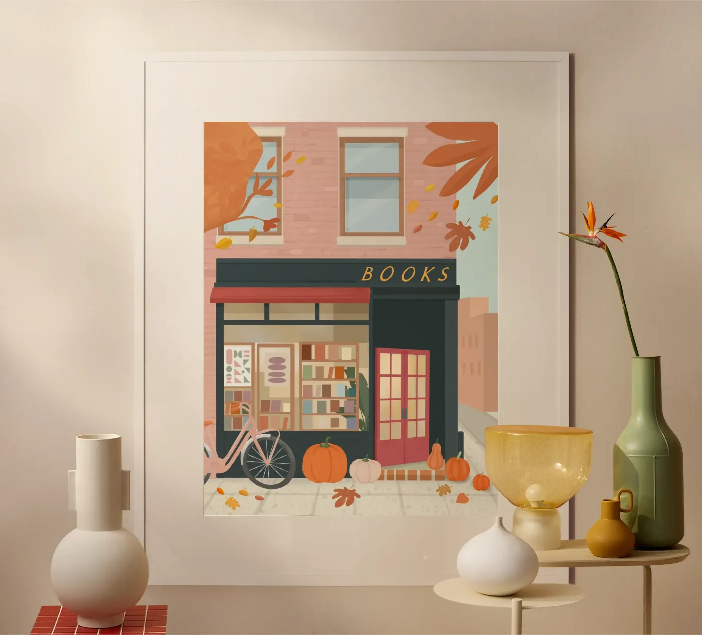Bookstore poster van PetrArts