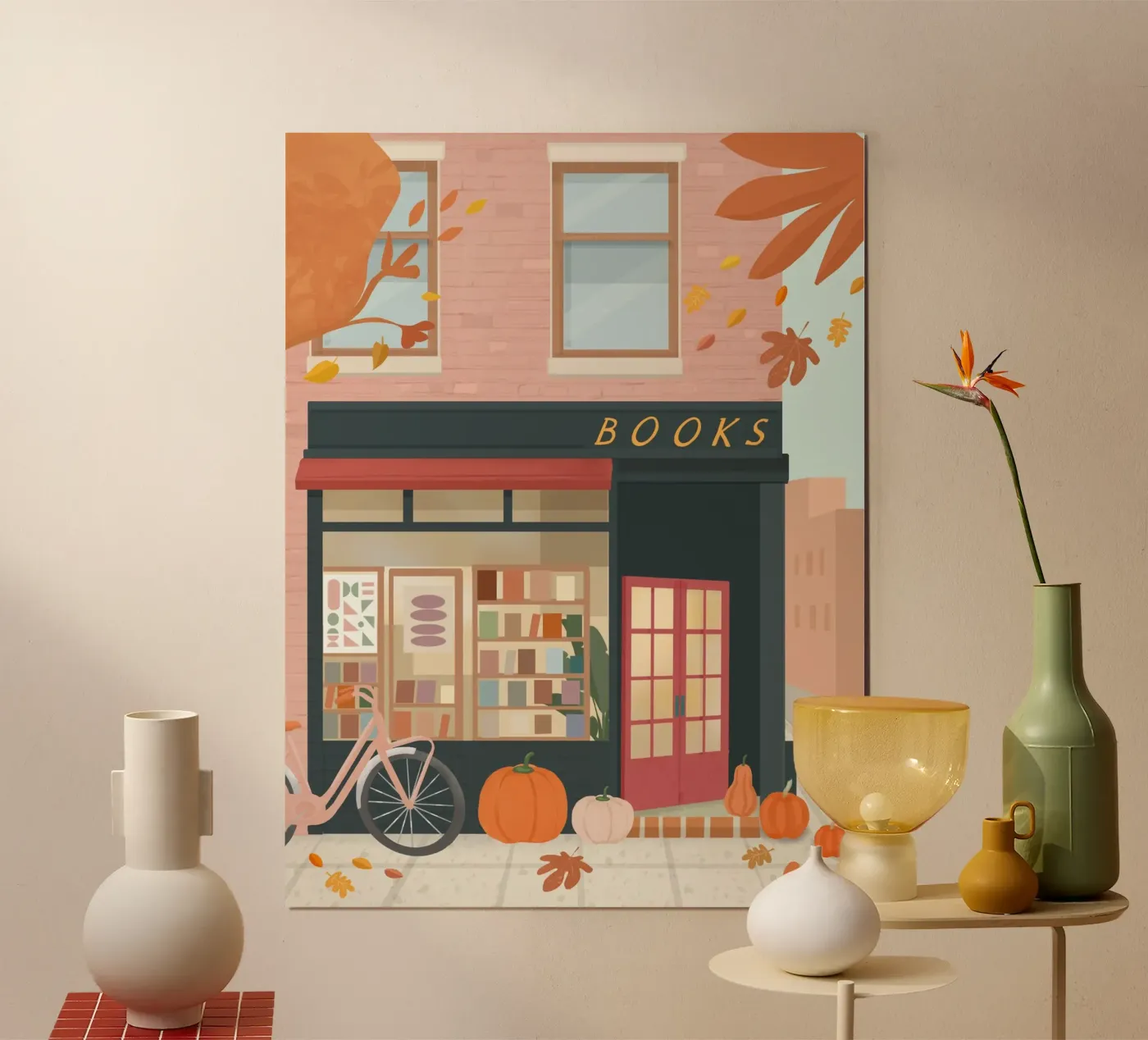 Bookstore poster van PetrArts