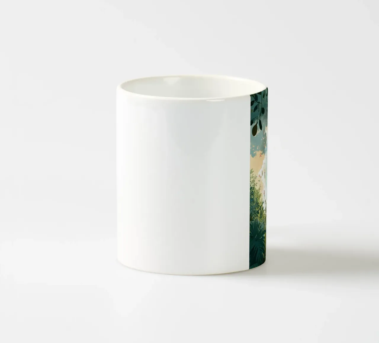 A Day Made of Salt and Sunlight tazza in ceramica da Clara August