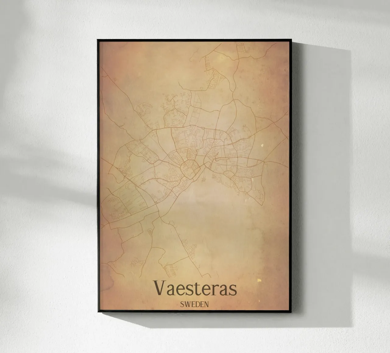 Vaesteras SWEDEN plexiglass da WorldPrint