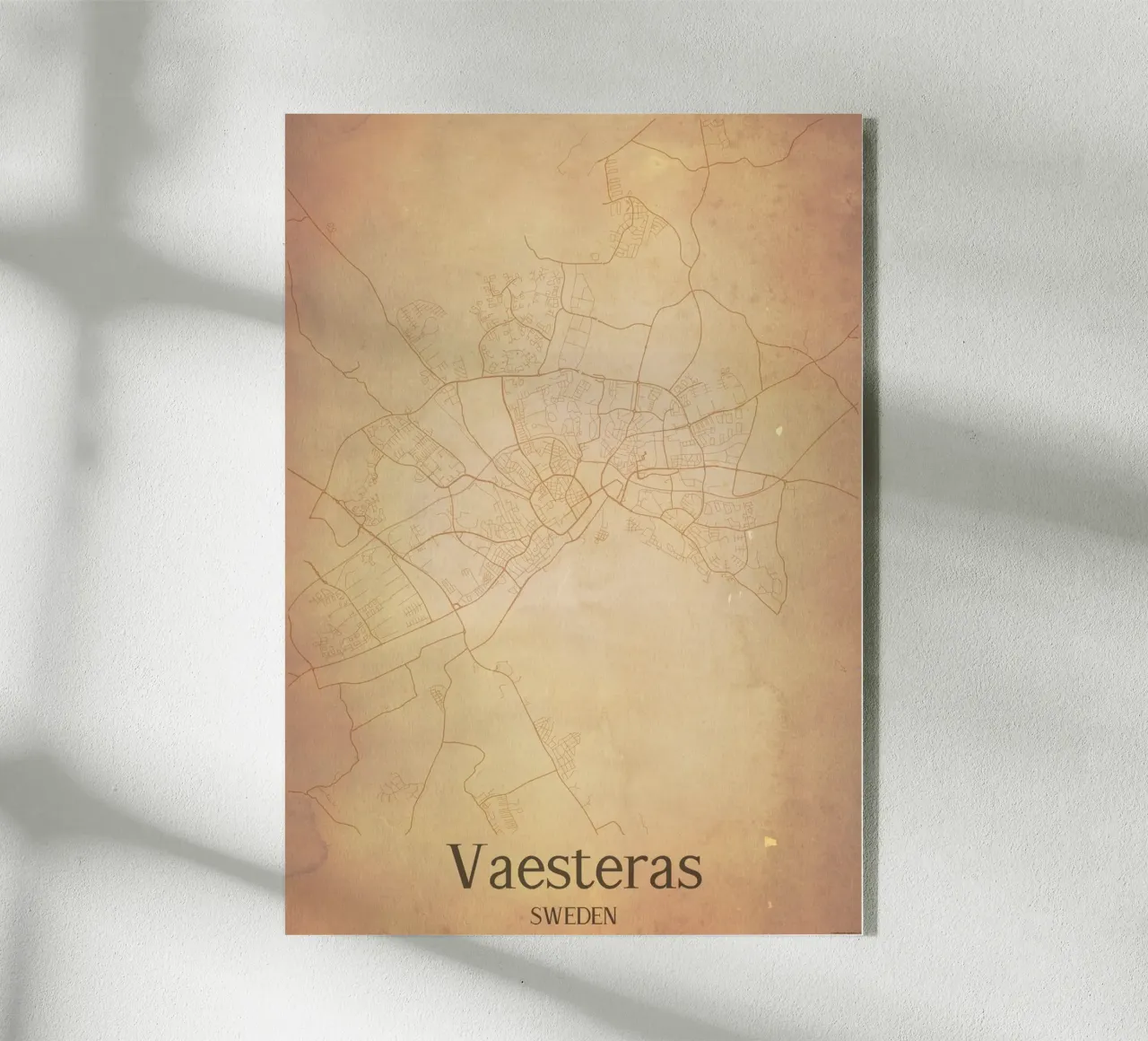 Vaesteras SWEDEN plexiglass da WorldPrint