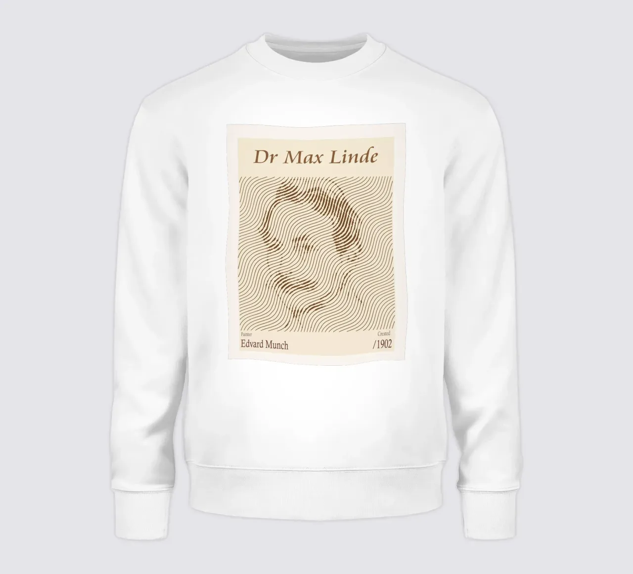 Dr Max Linde - Edvard Munch felpa da Doa Project