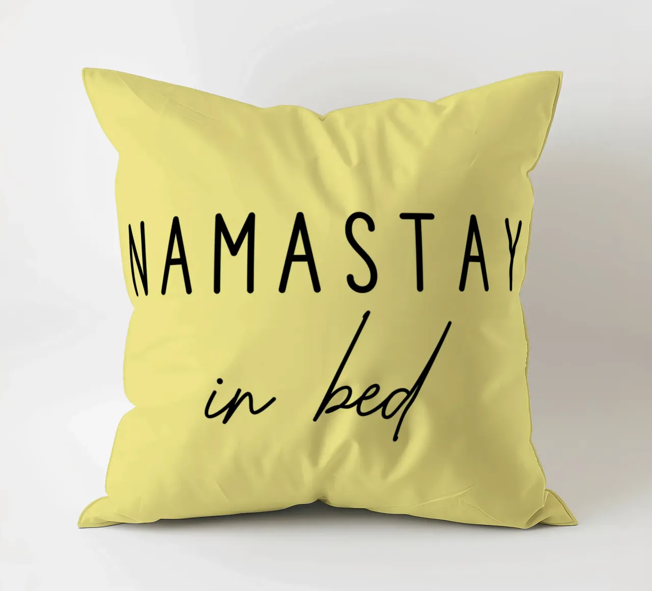 Namastay a letto cuscino da Shark Printables