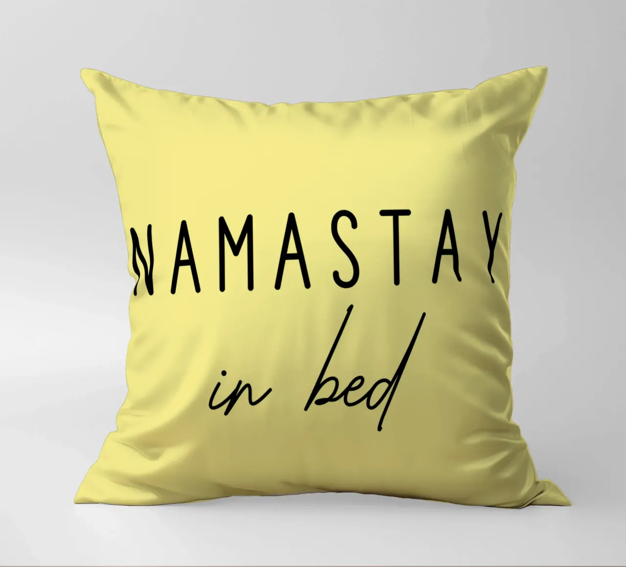 Namastay a letto cuscino da Shark Printables