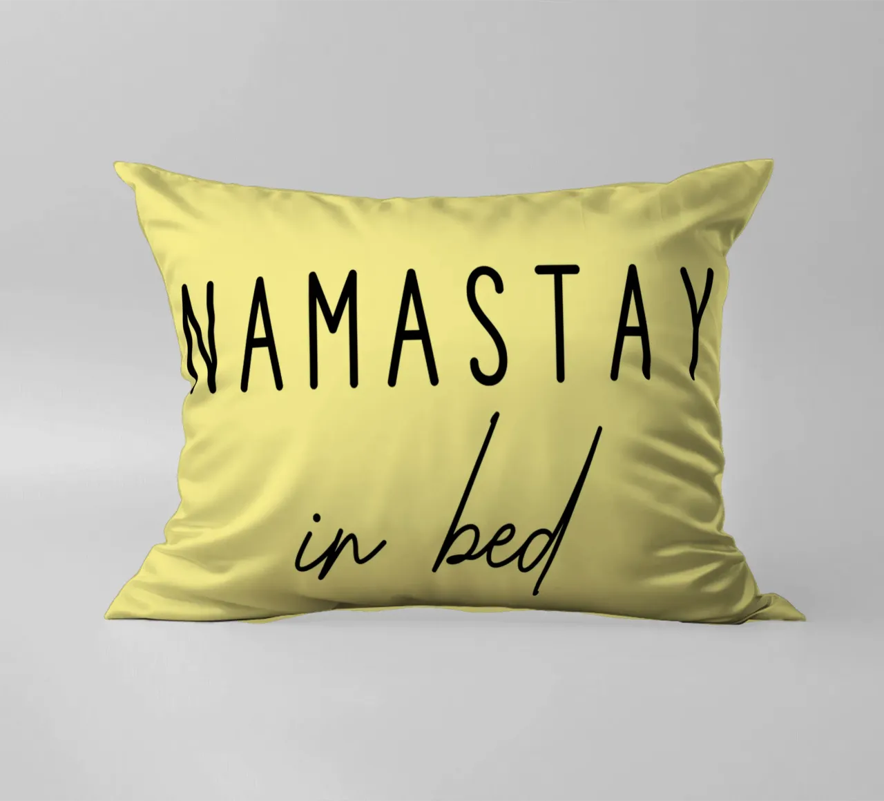 Namastay a letto cuscino da Shark Printables