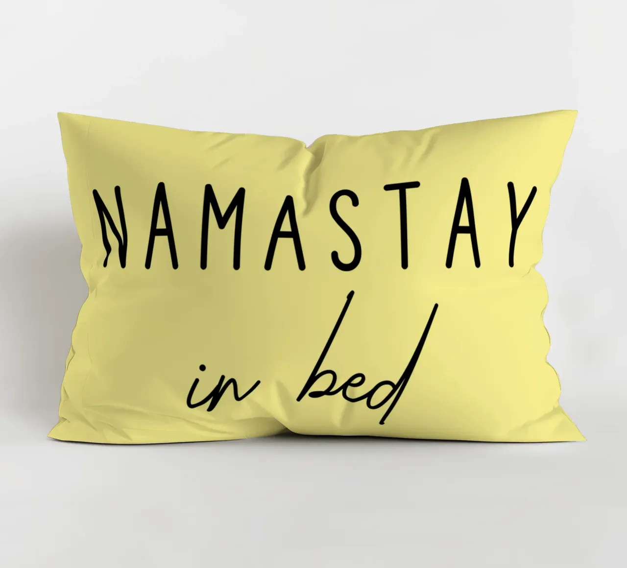 Namastay a letto cuscino da Shark Printables