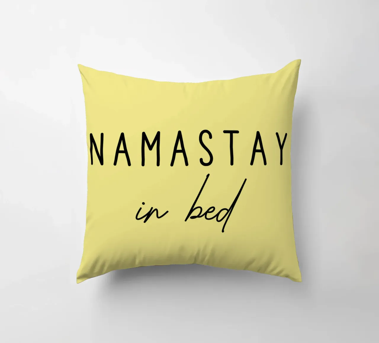 Namastay a letto cuscino da Shark Printables