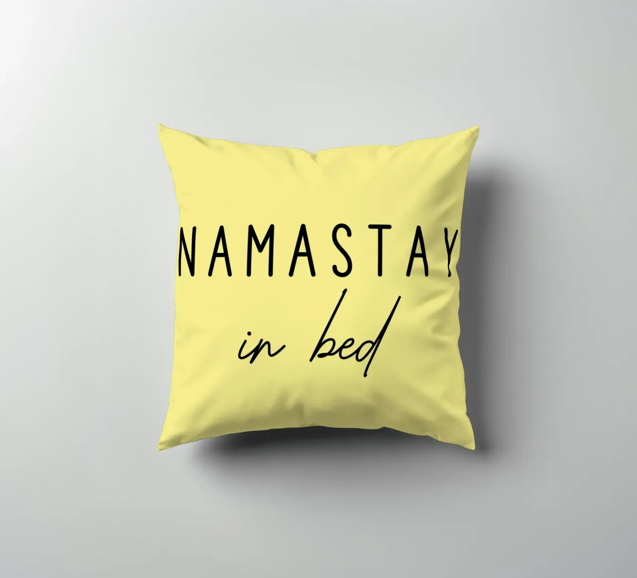 Namastay a letto cuscino da Shark Printables