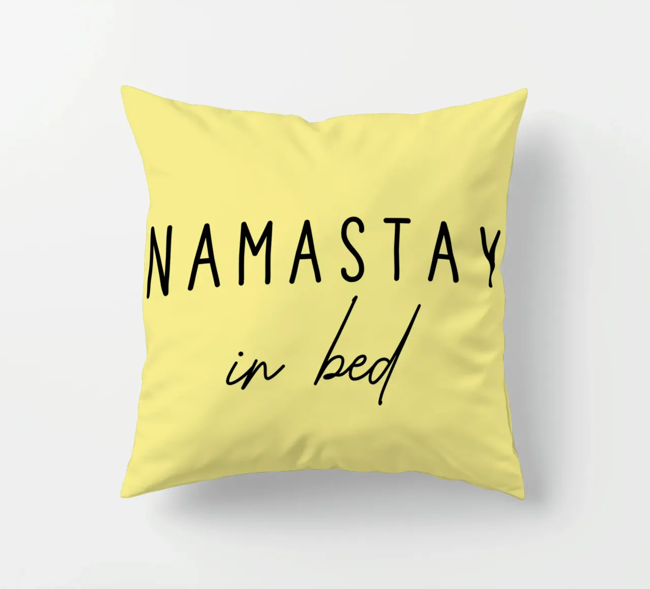 Namastay a letto cuscino da Shark Printables