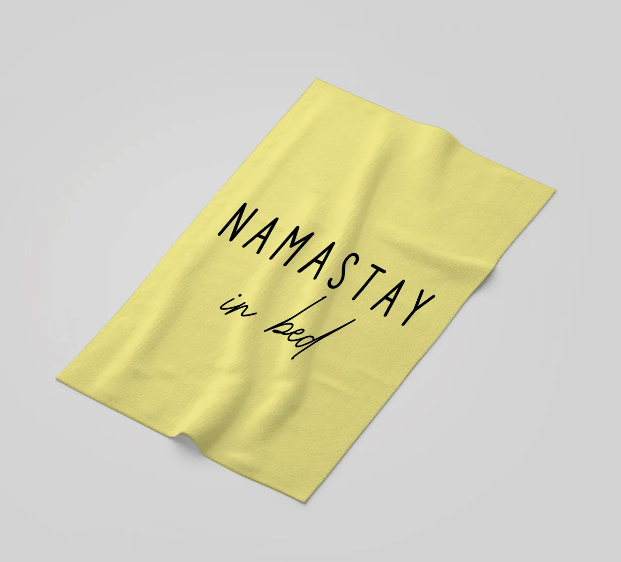 Namastay a letto telo mare da Shark Printables