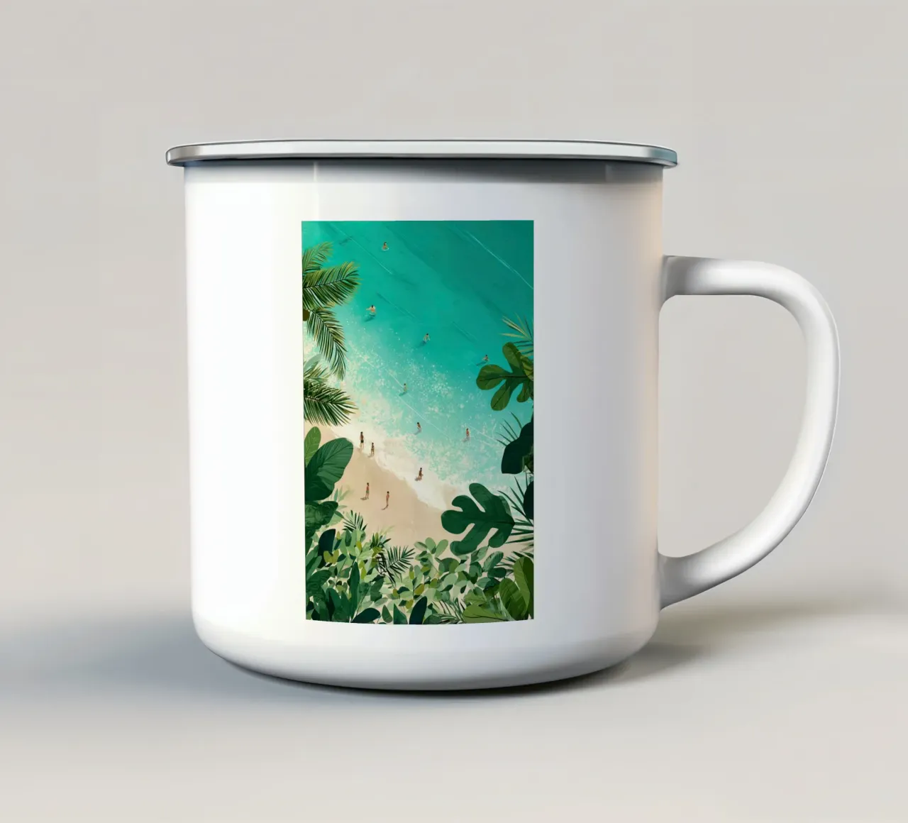 A Summer That Lasts Forever tazza in smalto da Clara August