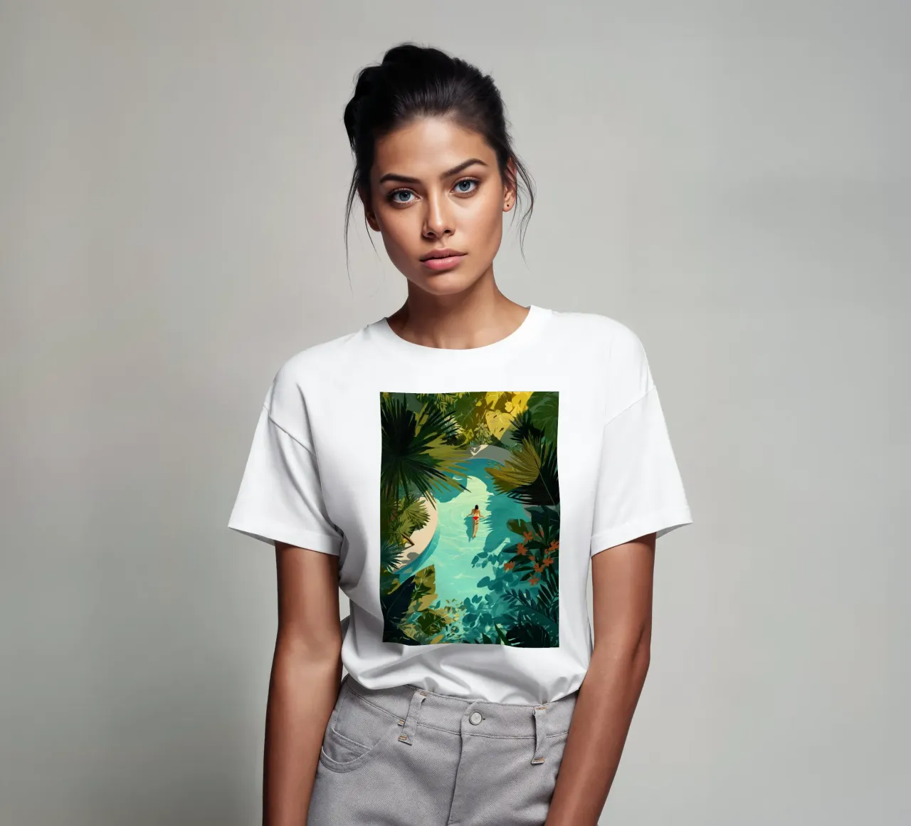 Her Secret Paradise t-shirt da Clara August