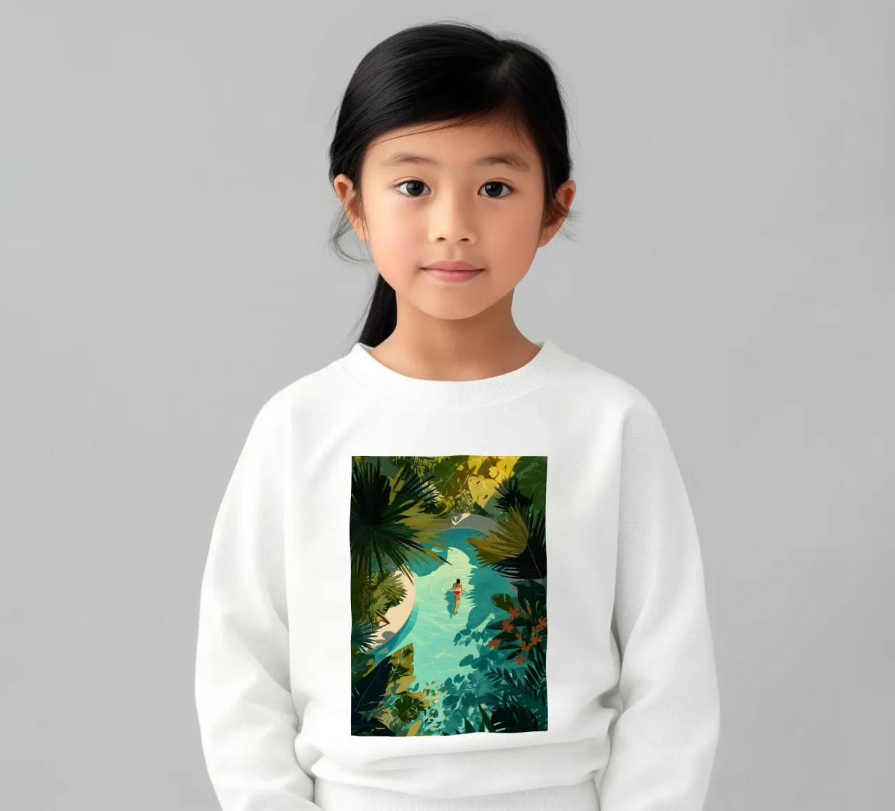 Her Secret Paradise felpa bambino da Clara August