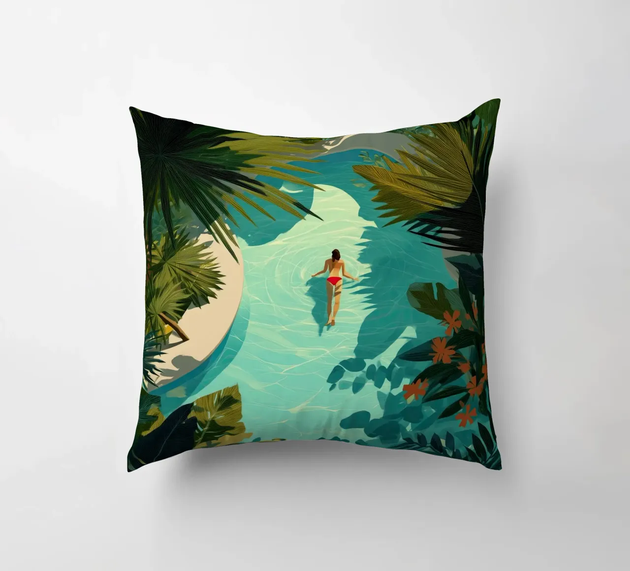 Her Secret Paradise cuscino da Clara August