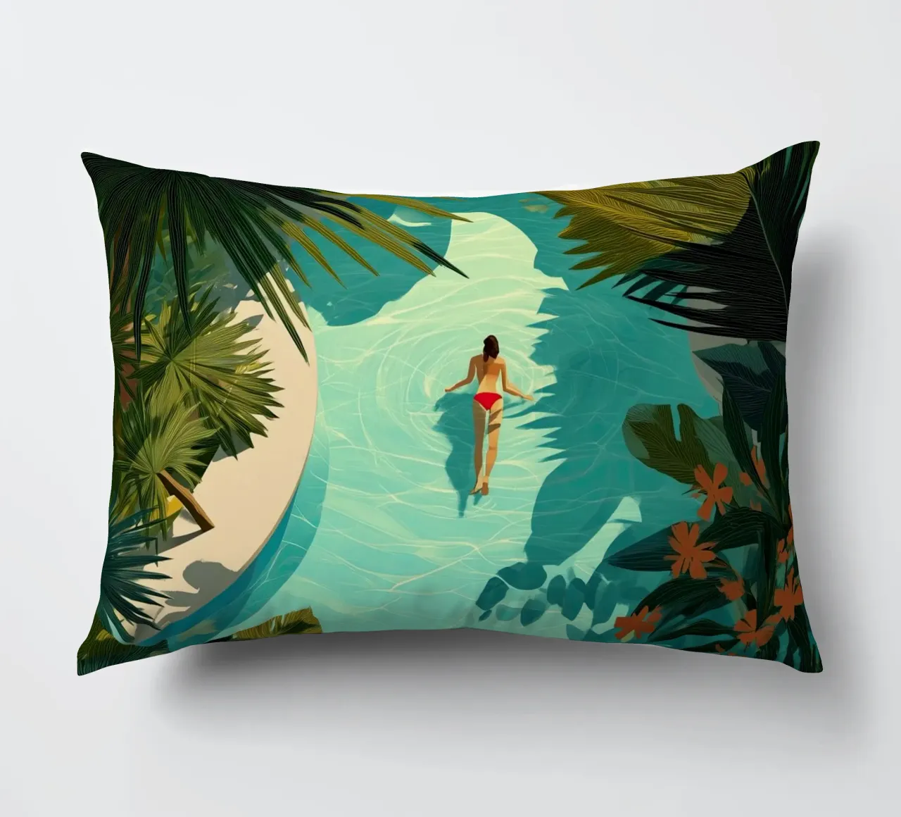 Her Secret Paradise cuscino da Clara August