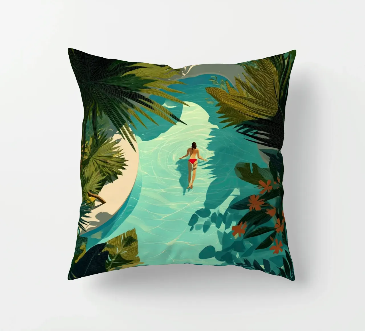 Her Secret Paradise cuscino da Clara August